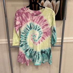 Tie dye night gown